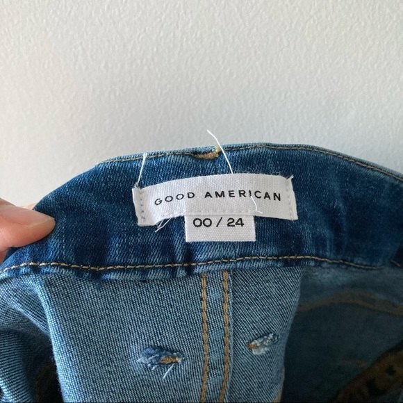 New‎ Good American Good Legs Zebra Pockets Size 00/24 - Picture 5 of 8